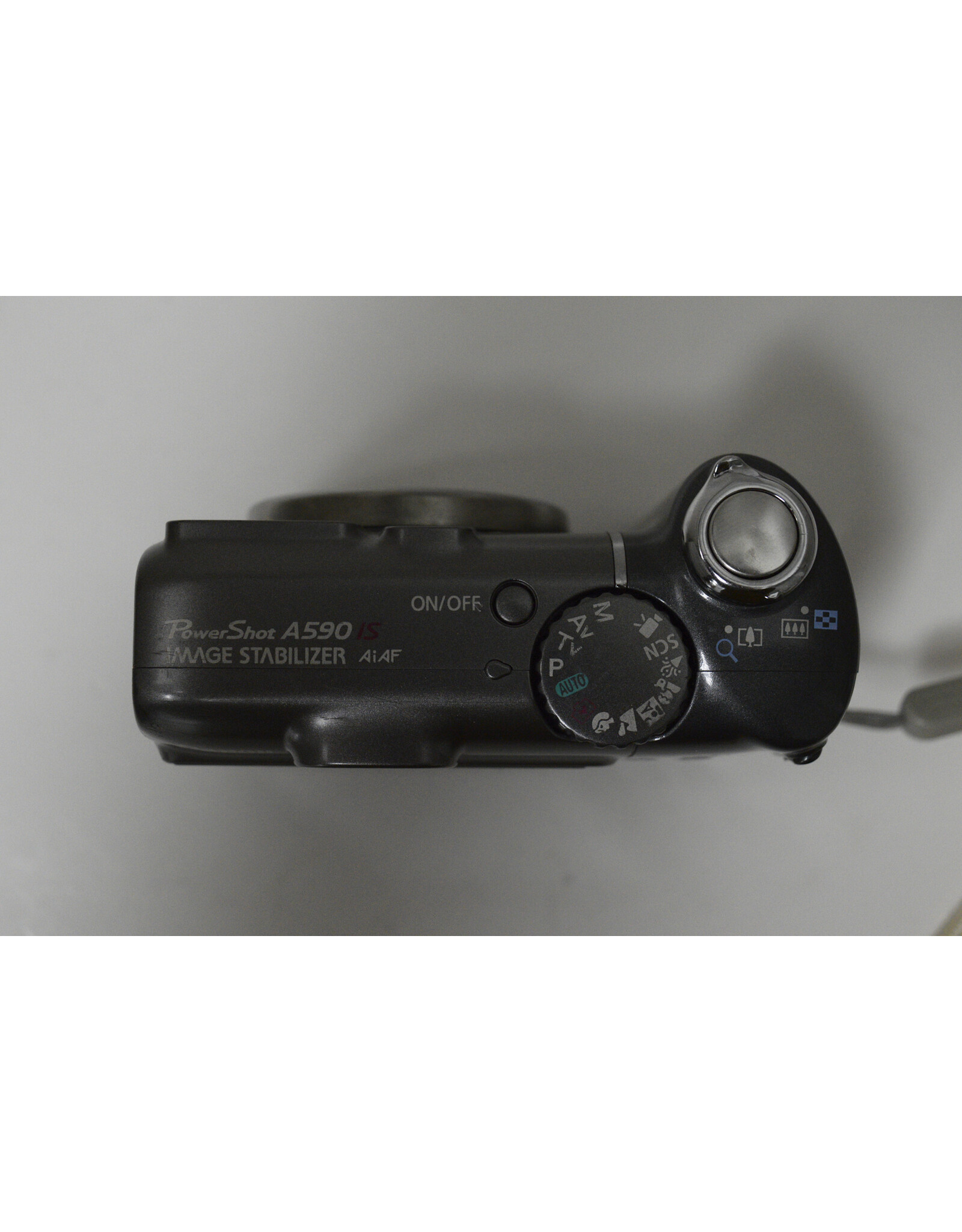 Canon Canon PowerShot A590 IS 8.0MP Digital Camera Gray - Tested & Working