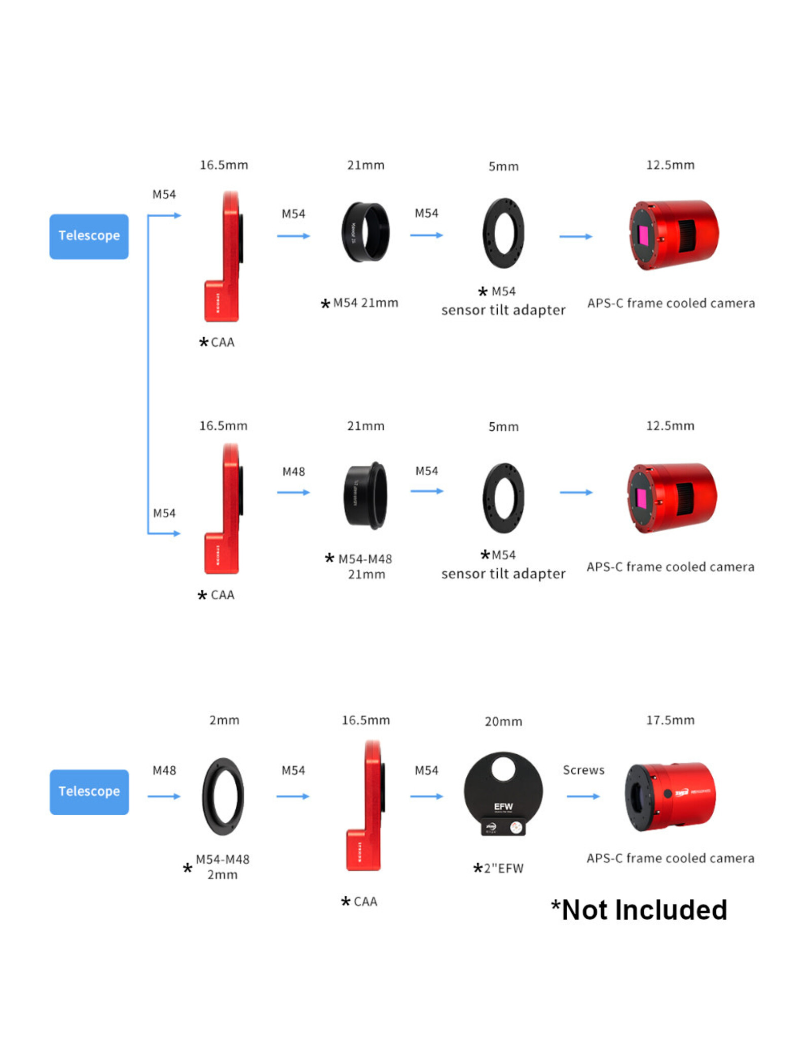 ZWO ZWO ASI2600MC Pro USB3 Cooled Color Camera (2025)