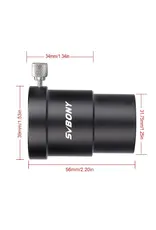 SVBONY SV157 1.25" Extension Tube 56mm Length Versatile Adapter Telescope Eyepiece focusers