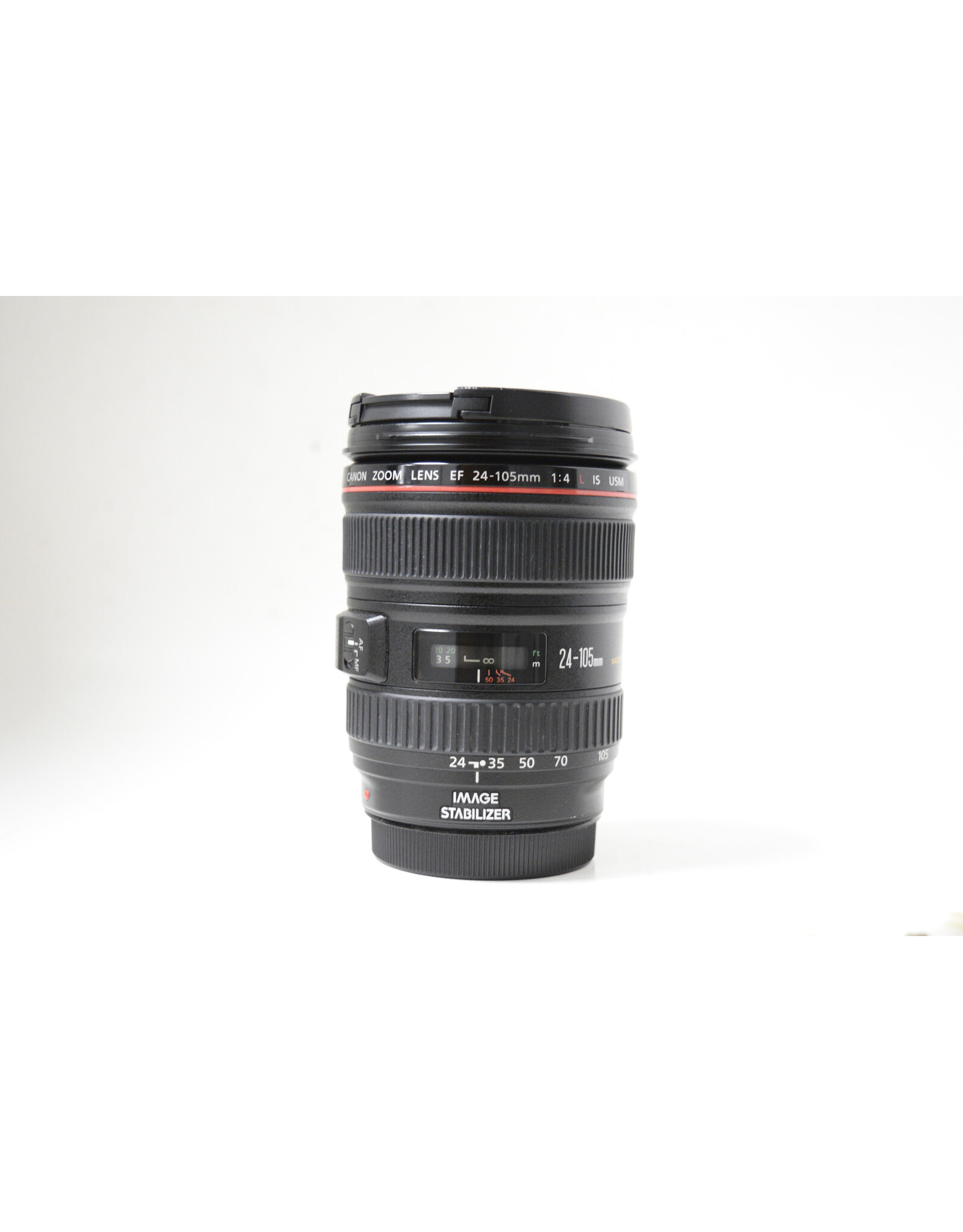 Canon EF 24-105mm F/4L IS USM Standard Zoom Lens  with Lens Pouch (Pre-owned)