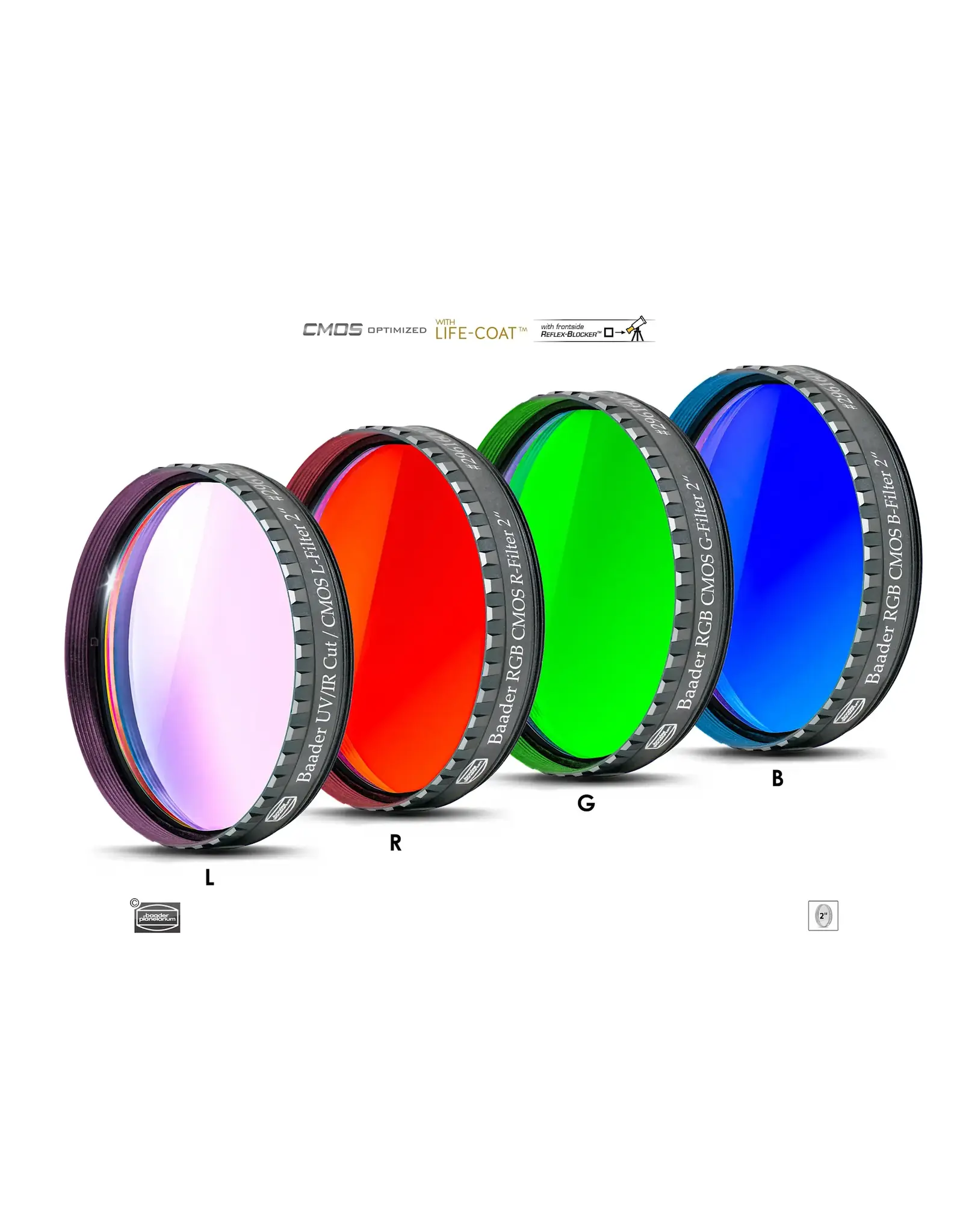 Baader Planetarium Baader CMOS-optimized L-RGB Filters