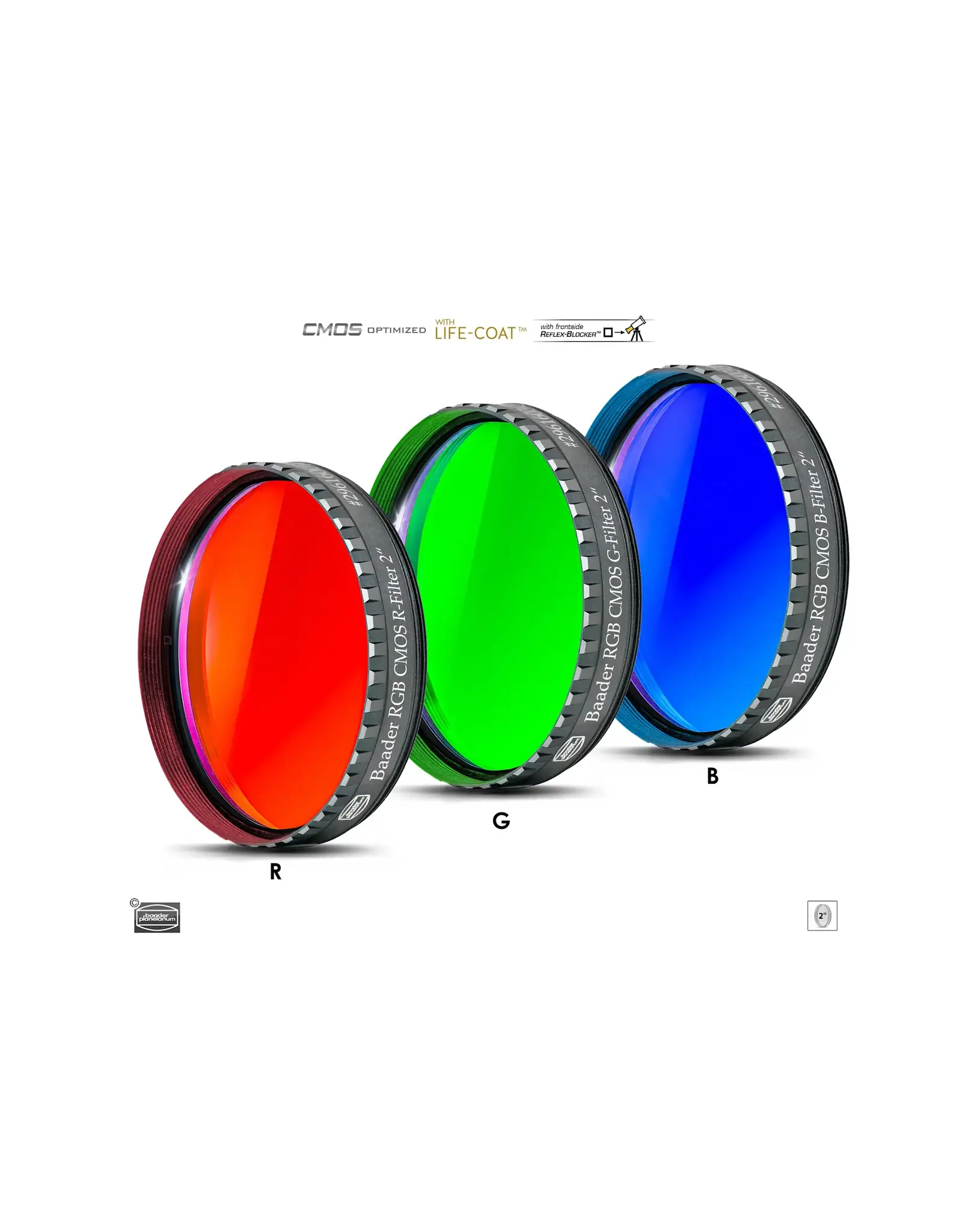 Baader Planetarium Baader CMOS-optimized L-RGB Filters