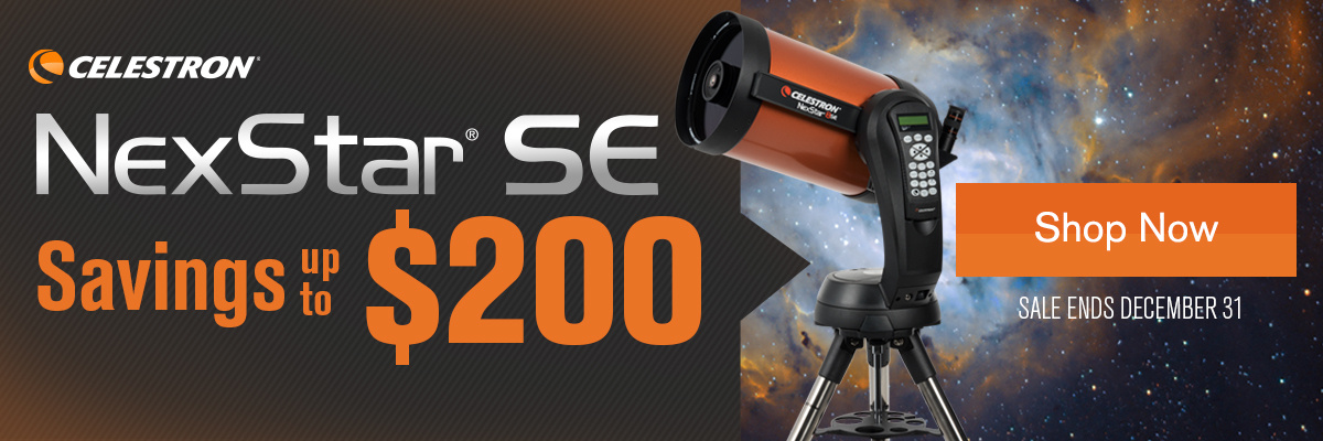 Celestron Holiday Nexstar SE Savings