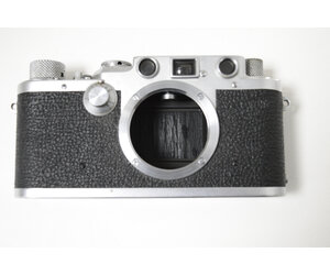 Leica IIIf Black Dial Rangefinder Film Camera Body, Tested, Great