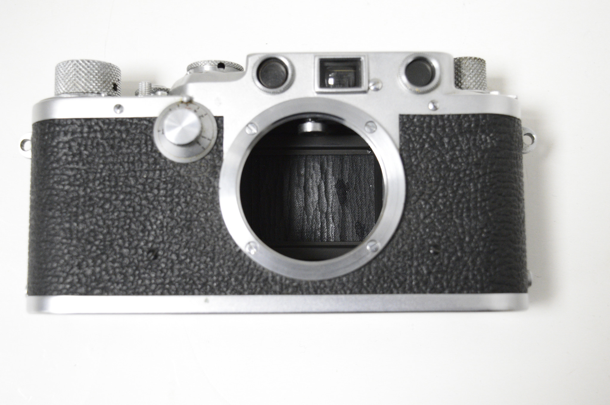 Leica IIIf Black Dial Rangefinder Film Camera Body, Tested, Great