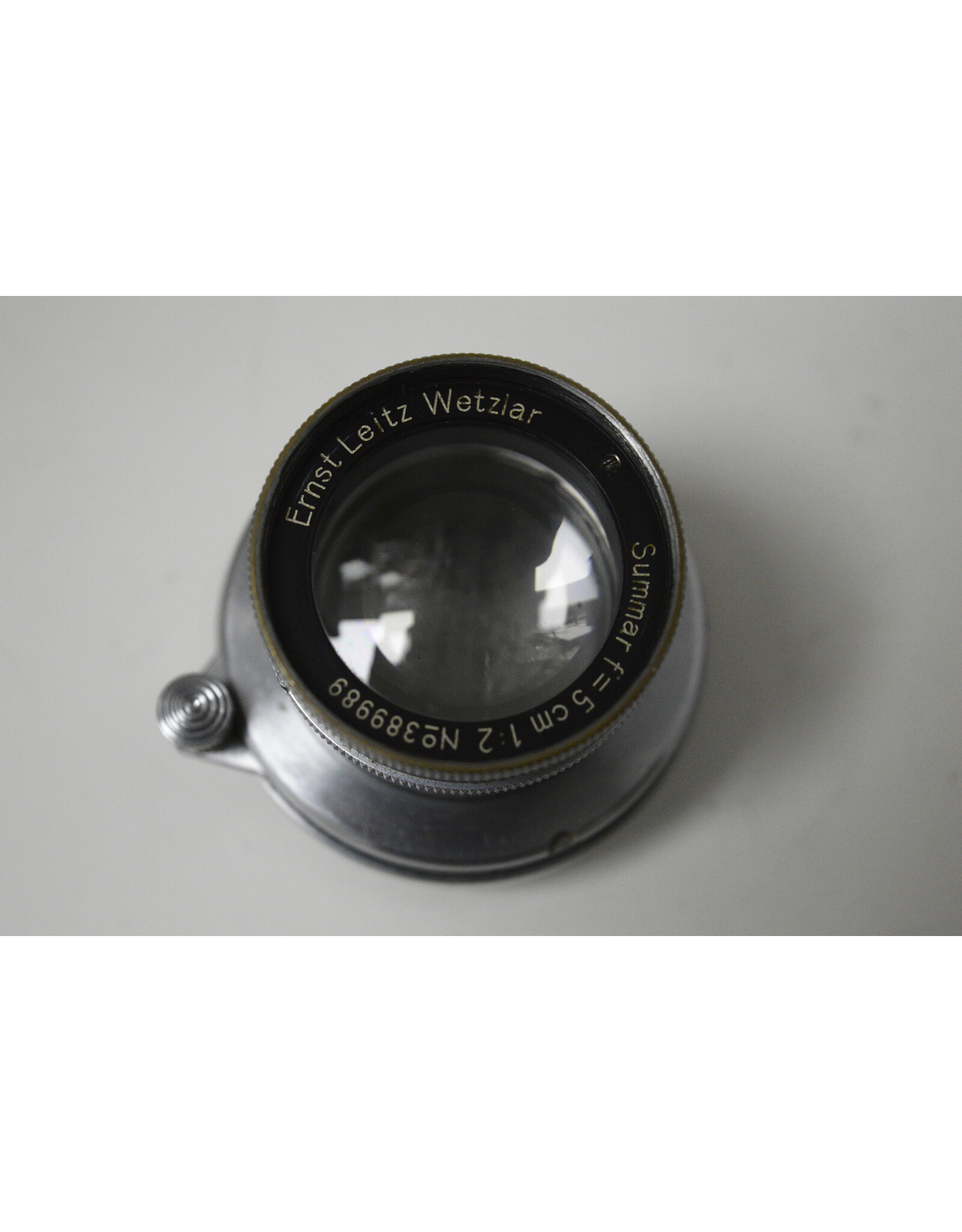 Leica IIIA Summar 5cm f2 LTM L39 Screw Mount Lens (Lens Only) SN 389989