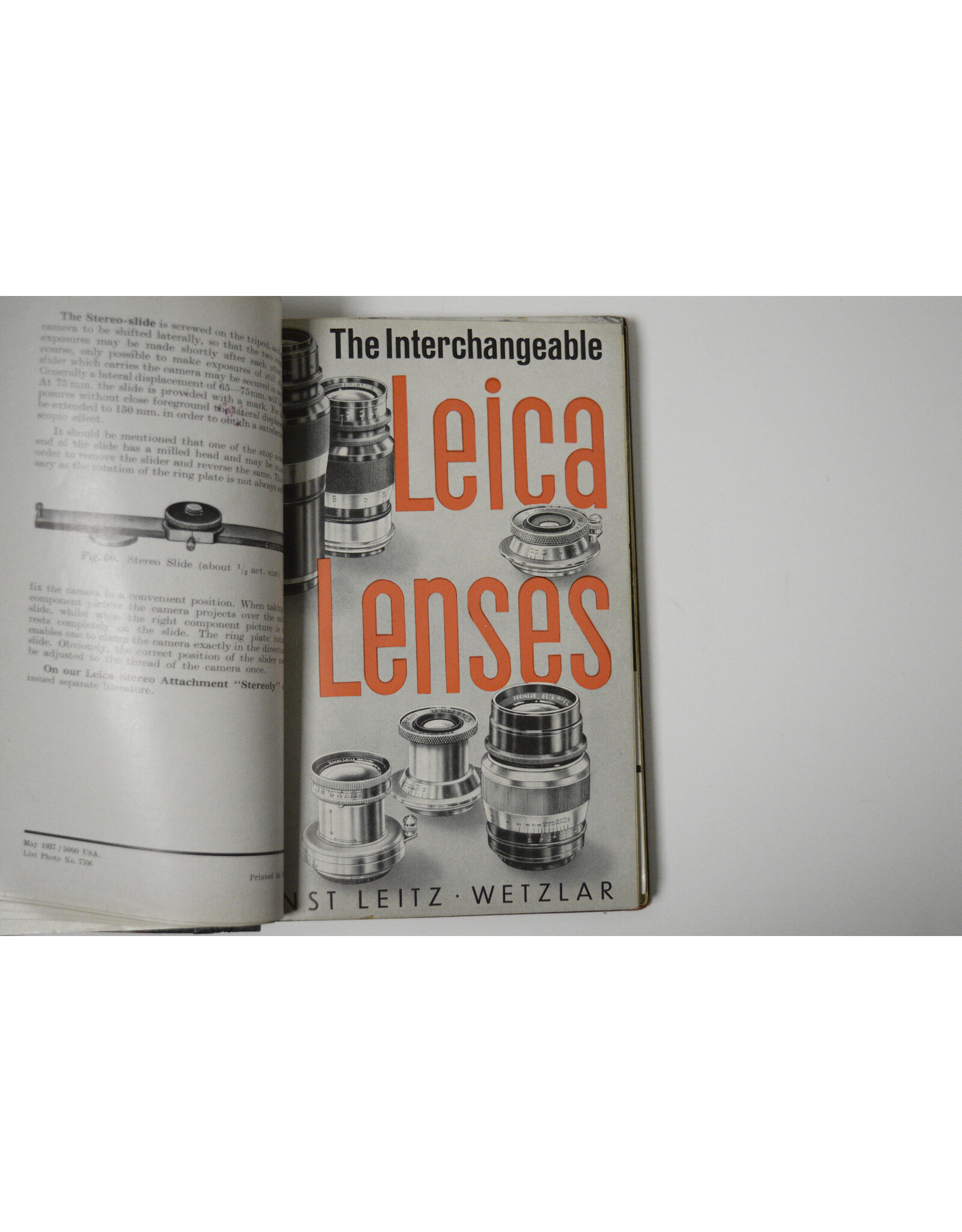 Leica Set of Bound Instruction Manuals