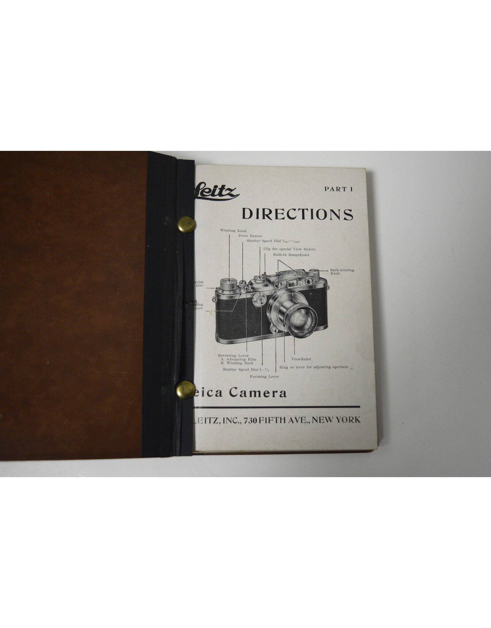 Leica Set of Bound Instruction Manuals