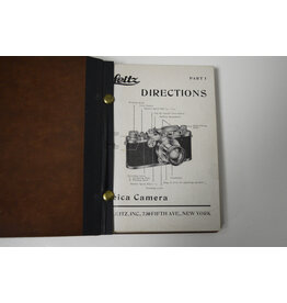 Leica Set of Bound Instruction Manuals