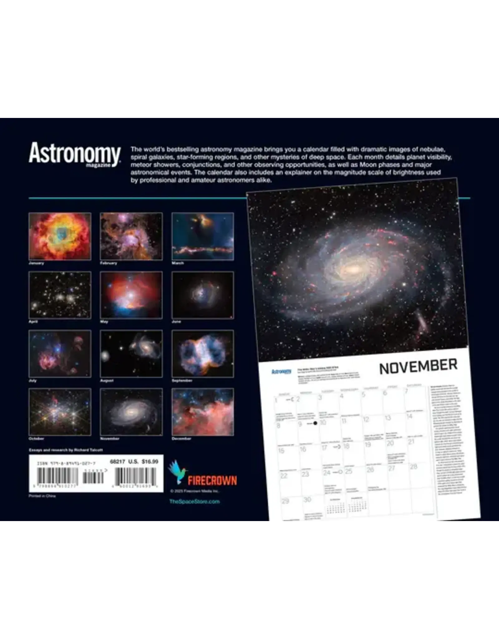 Firecrown Deep Space Mysteries Calendar 2026