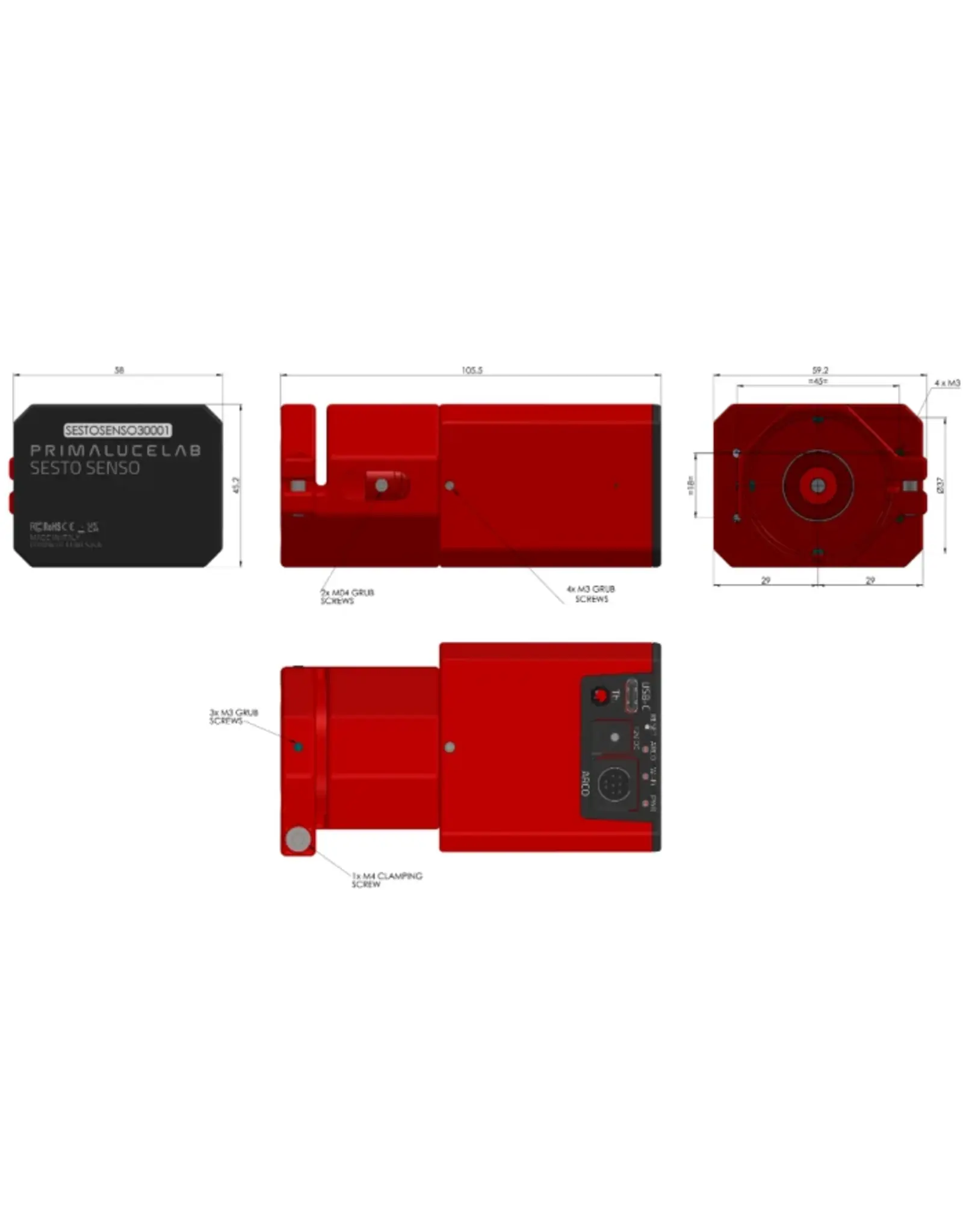 PrimaLuceLab PrimaLuceLab SESTO SENSO 3 Robotic Focusing Motor