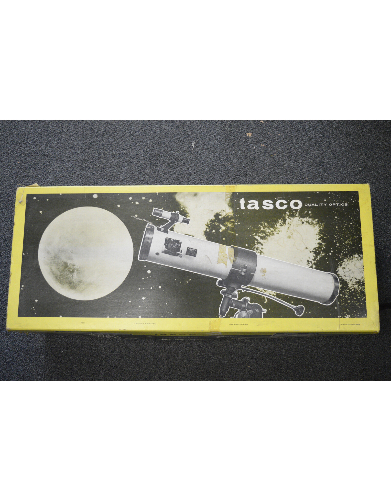 Tasco Vintage TASCO #11TE-5 TELESCOPE 300x Reflector Made In Japan With Box! 1960s