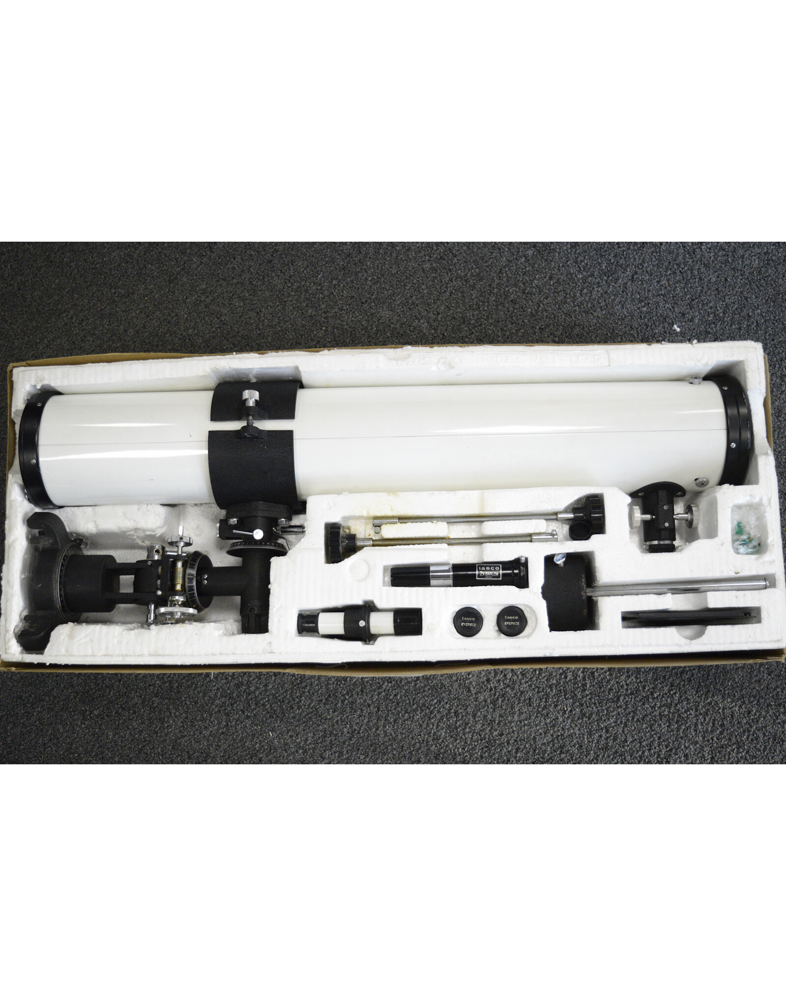 Tasco Vintage TASCO #11TE-5 TELESCOPE 300x Reflector Made In Japan With Box! 1960s