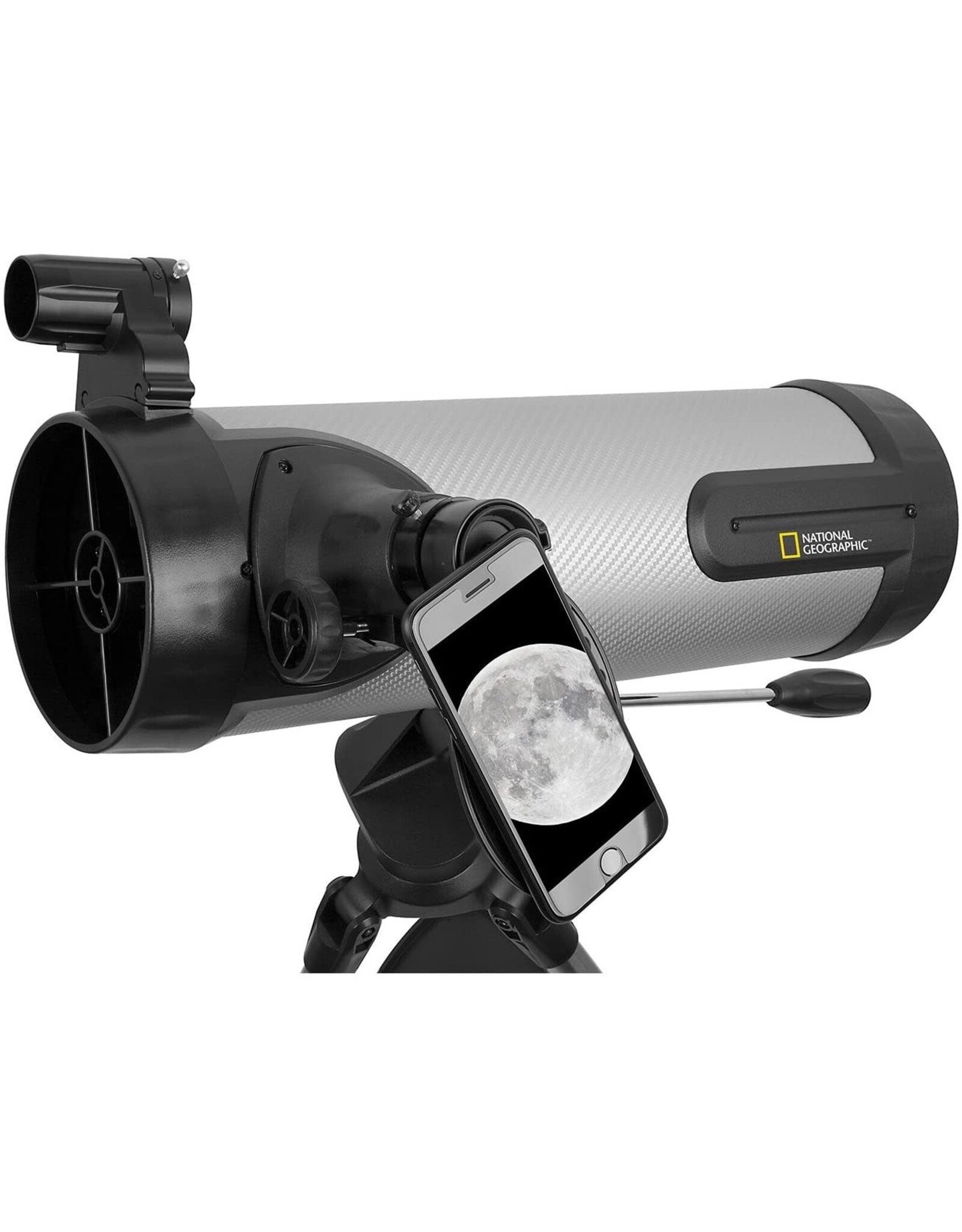 National Geographic National Geographic NT114CF 114mm Carbon Fiber Wrap Reflector Telescope BUNDLE WITH PLANISPHERE