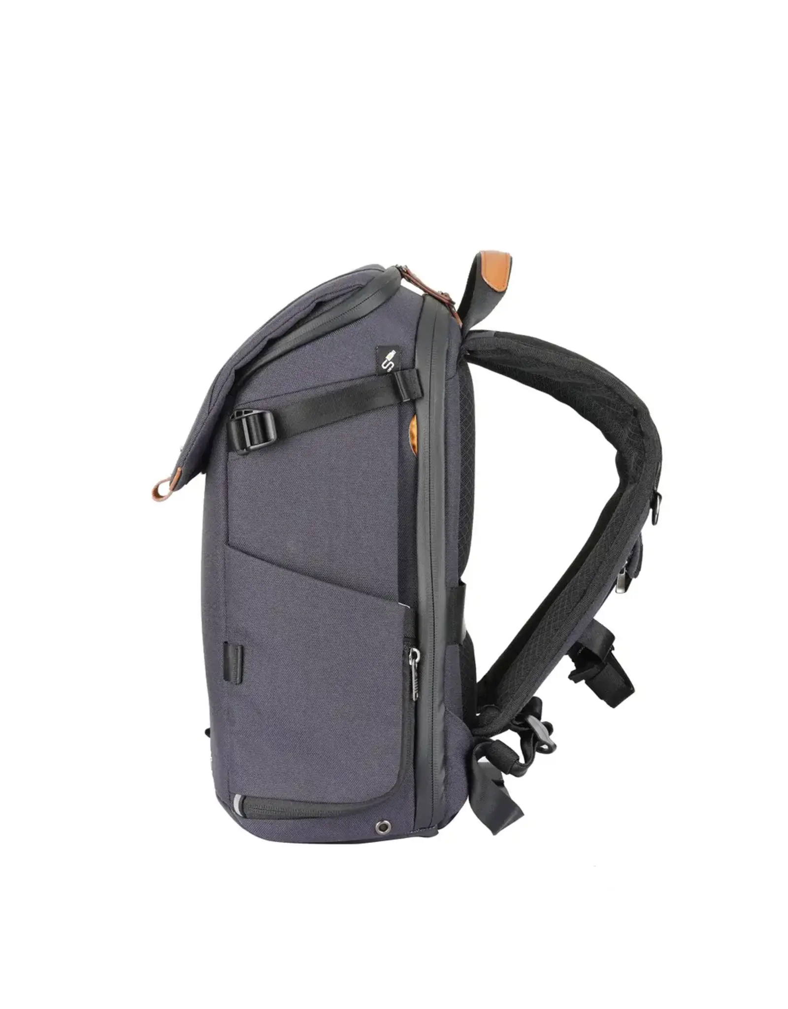 Vanguard Vanguard VEO CITY B37 SMALL CAMERA BACKPACK W/ POUCH (NAVY BLUE)