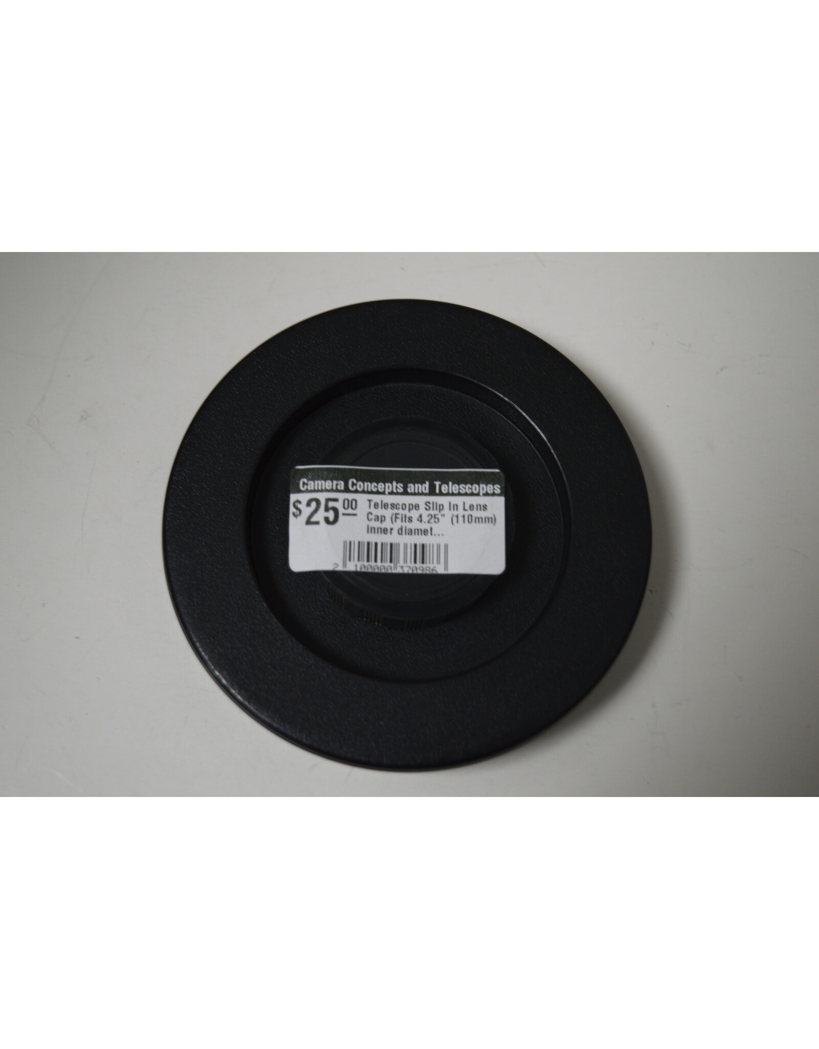 Telescope Slip In Lens Cap (Fits 4.25" (110mm) inner diameter (Pre-owned)