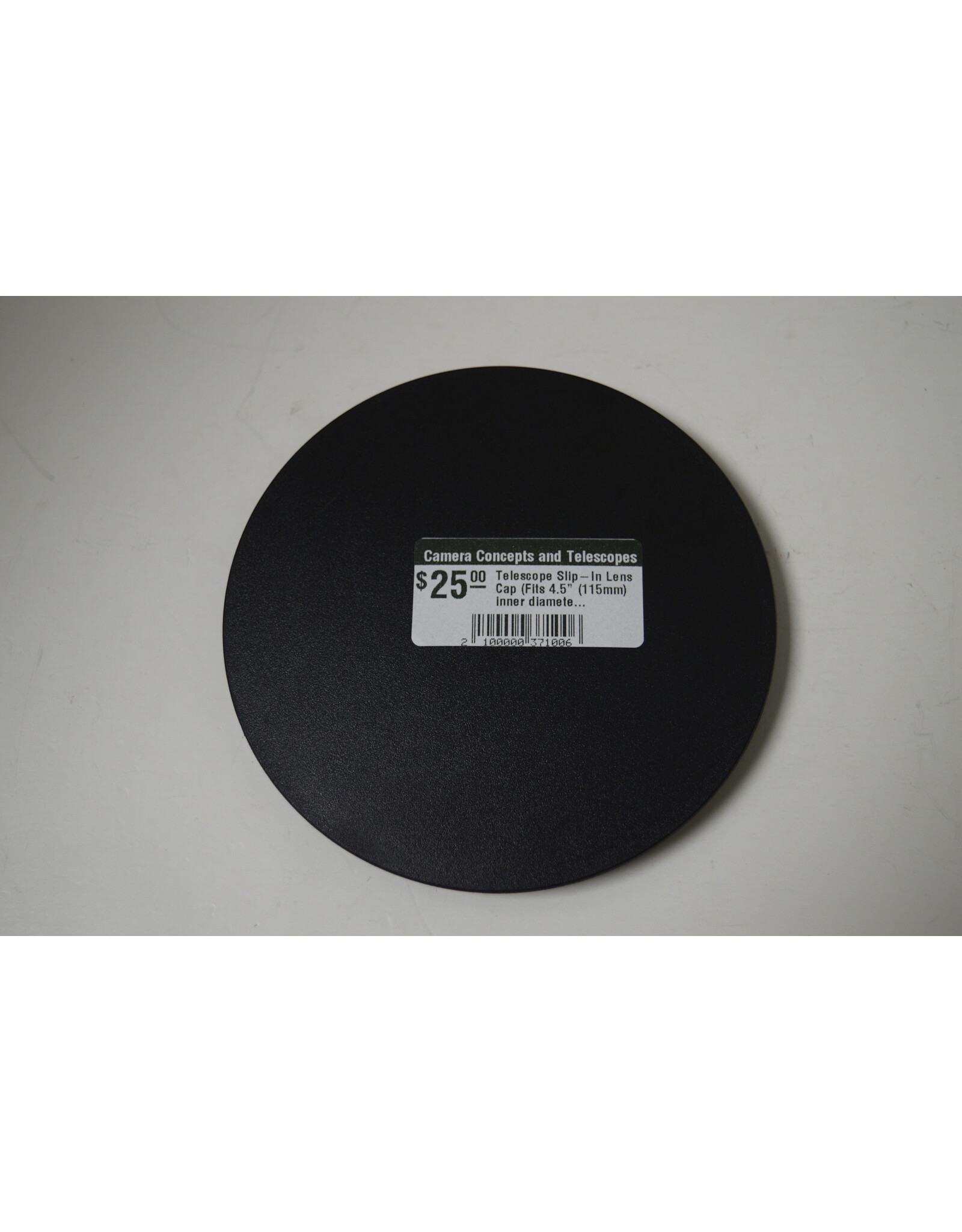 Telescope Slip-In Lens Cap Fits 4.5" (115mm) inner diameter (Pre-owned)