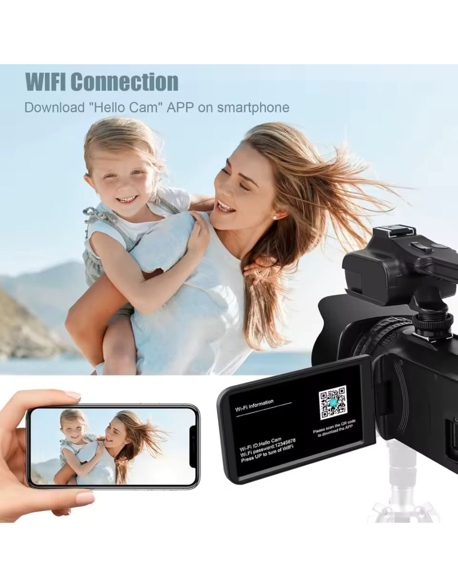 6K 6K Ultra HD  Digital Camcorder (OPEN BOX-FULL WARRANTY)