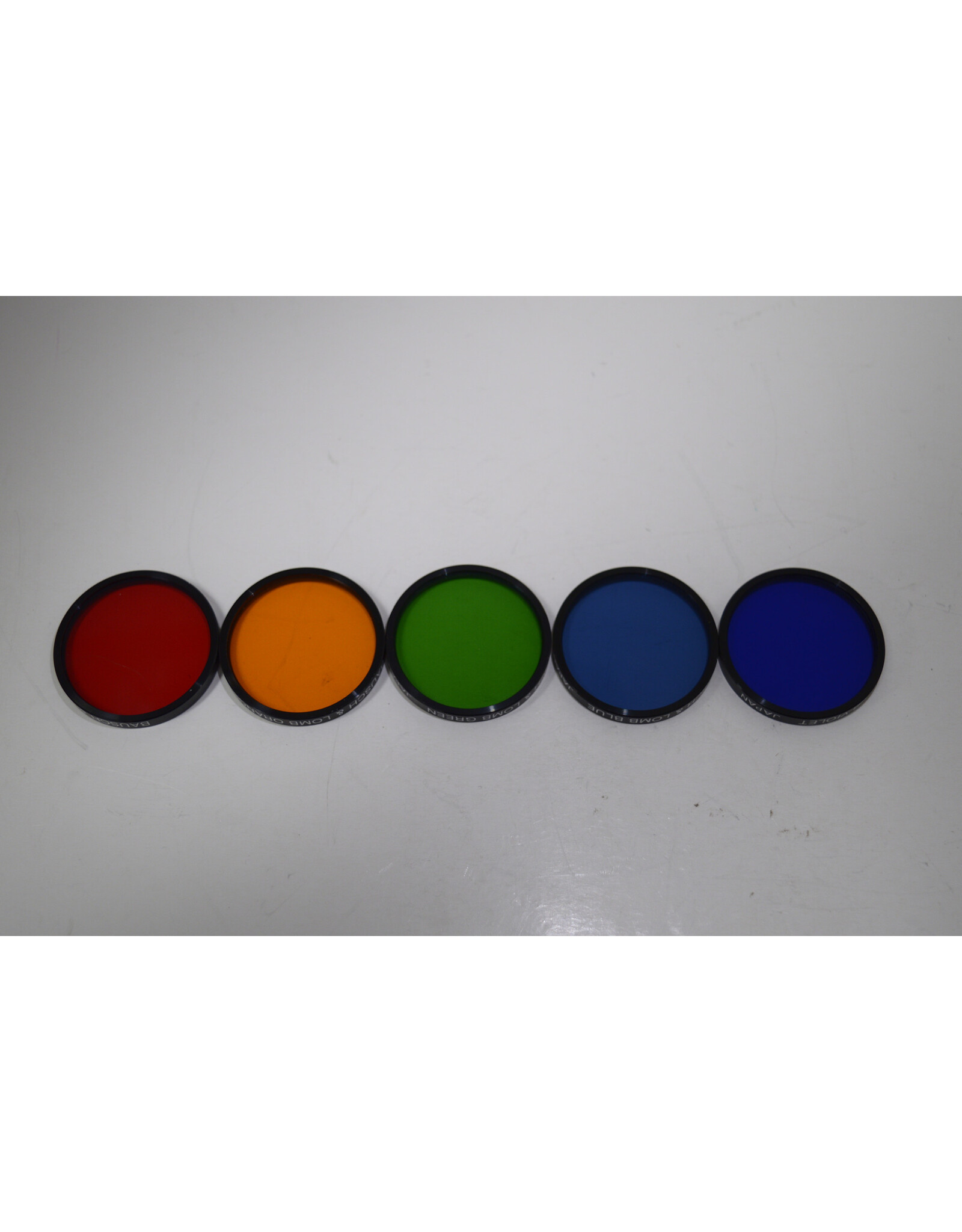 Bausch & Lomb Bausch & Lomb Criterion - "Color Planetary  Drop in  Filter Set" of (5) Photo / Visual  with Case