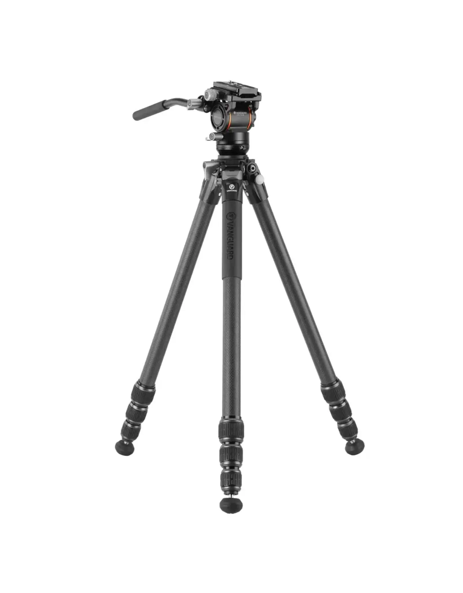 Vanguard Carbon Fiber Tripod with VEO PV-14 Video Head, QS-71P