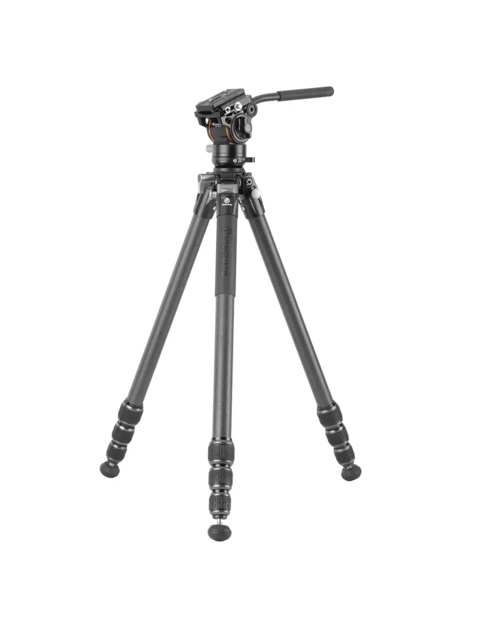 Vanguard Carbon Fiber Tripod with VEO PV-14 Video Head, QS-71P