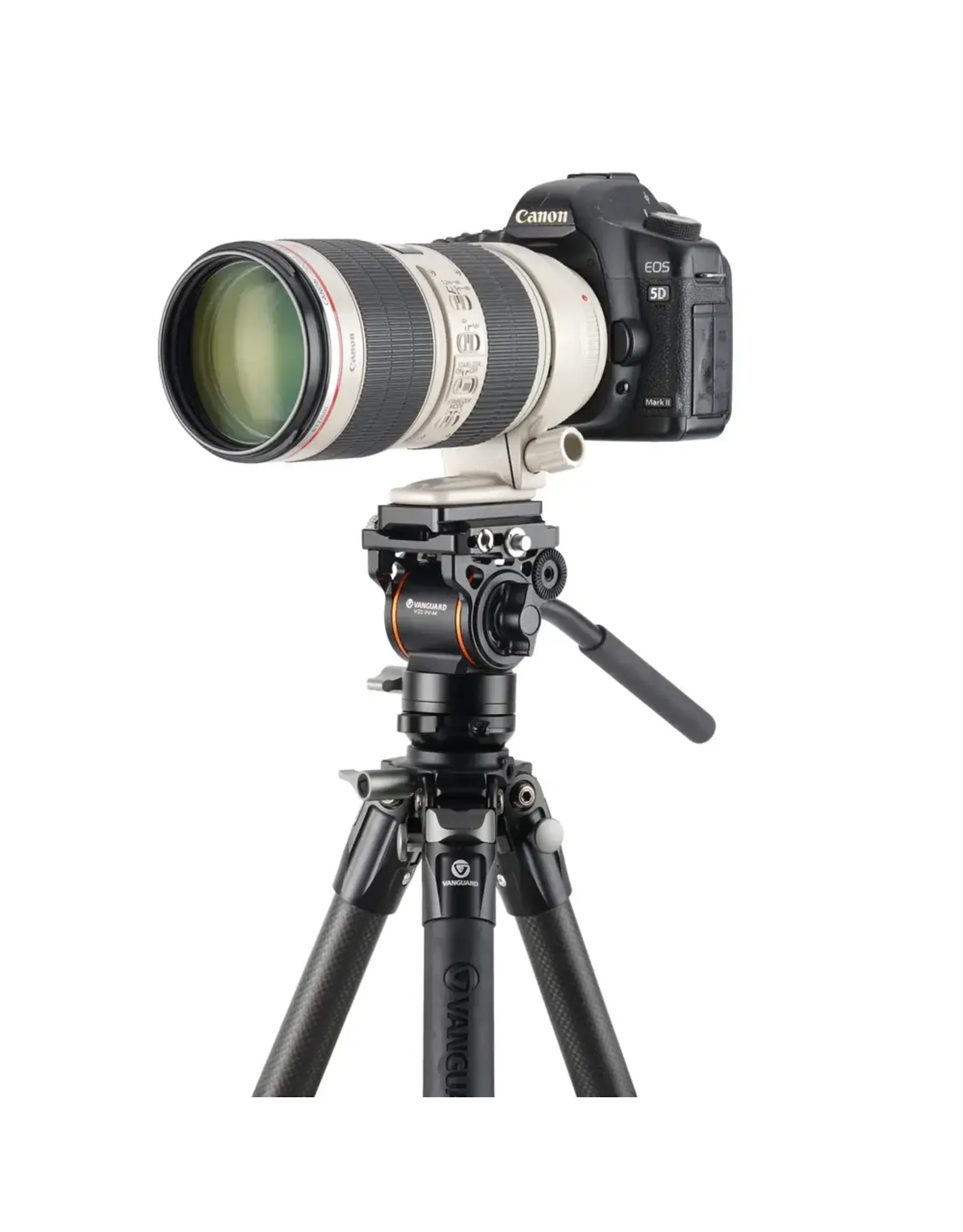 Vanguard Carbon Fiber Tripod with VEO PV-14 Video Head, QS-71P