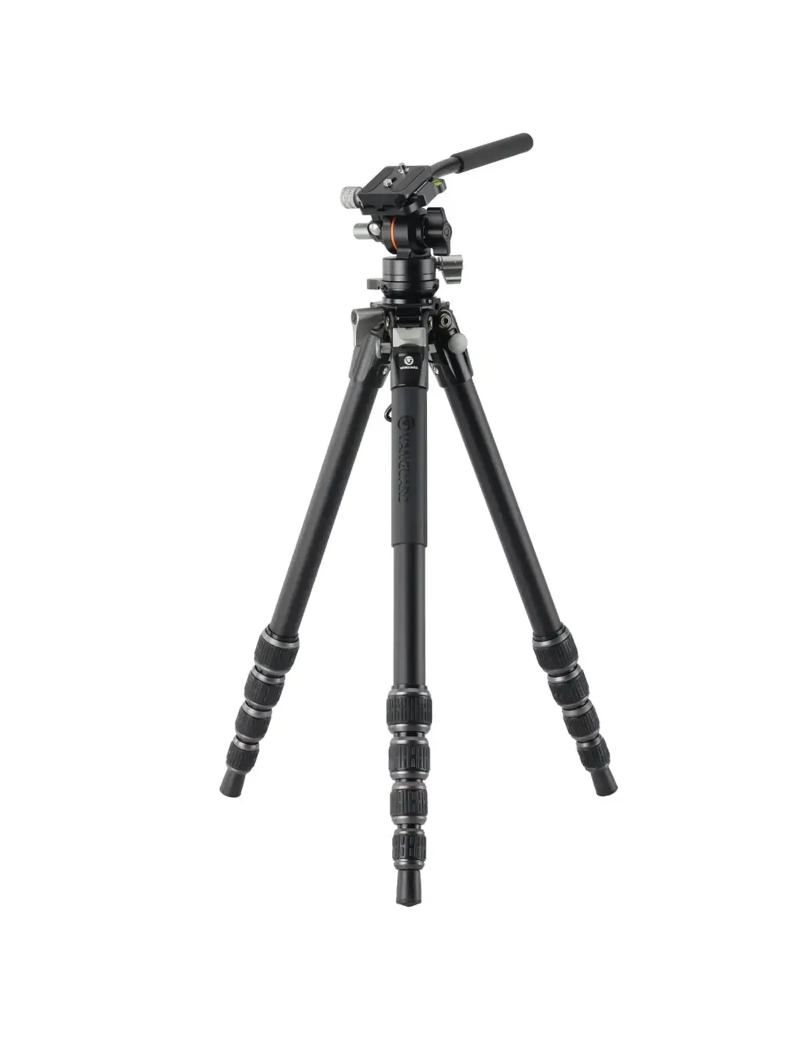 Vanguard Aluminum Tripod with VEO PV-12 Video Head, QS-55P