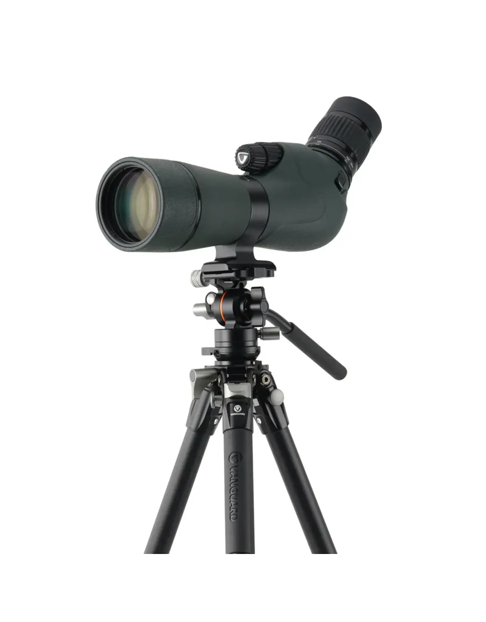 Vanguard Aluminum Tripod with VEO PV-12 Video Head, QS-55P