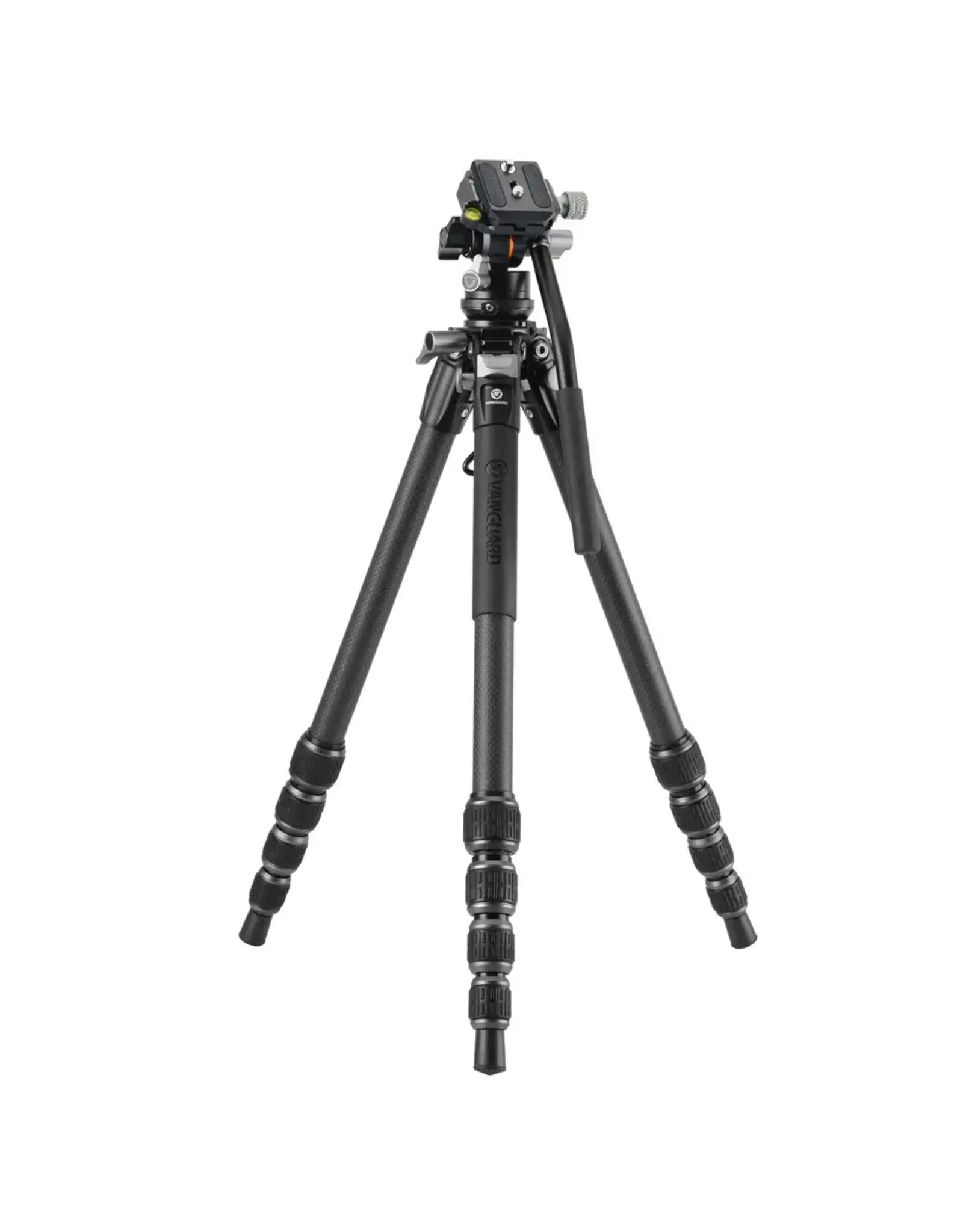 Vanguard Carbon Fiber Tripod with VEO PV-12 Video Head, QS-55P