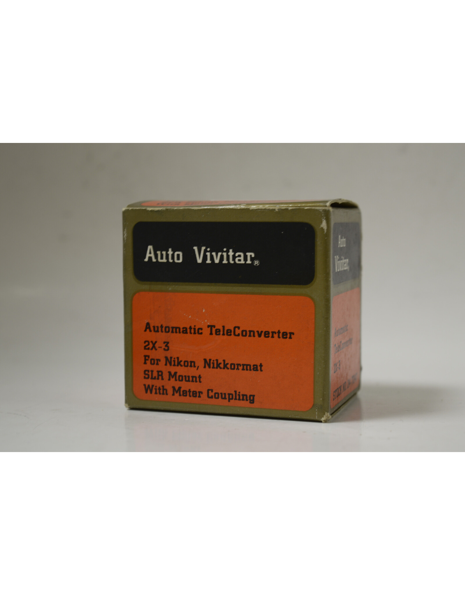 Vivitar Auto Vivitar Auto TeleConverter 2x for Nikon/Nikkormat Non-AI Mountwith case
