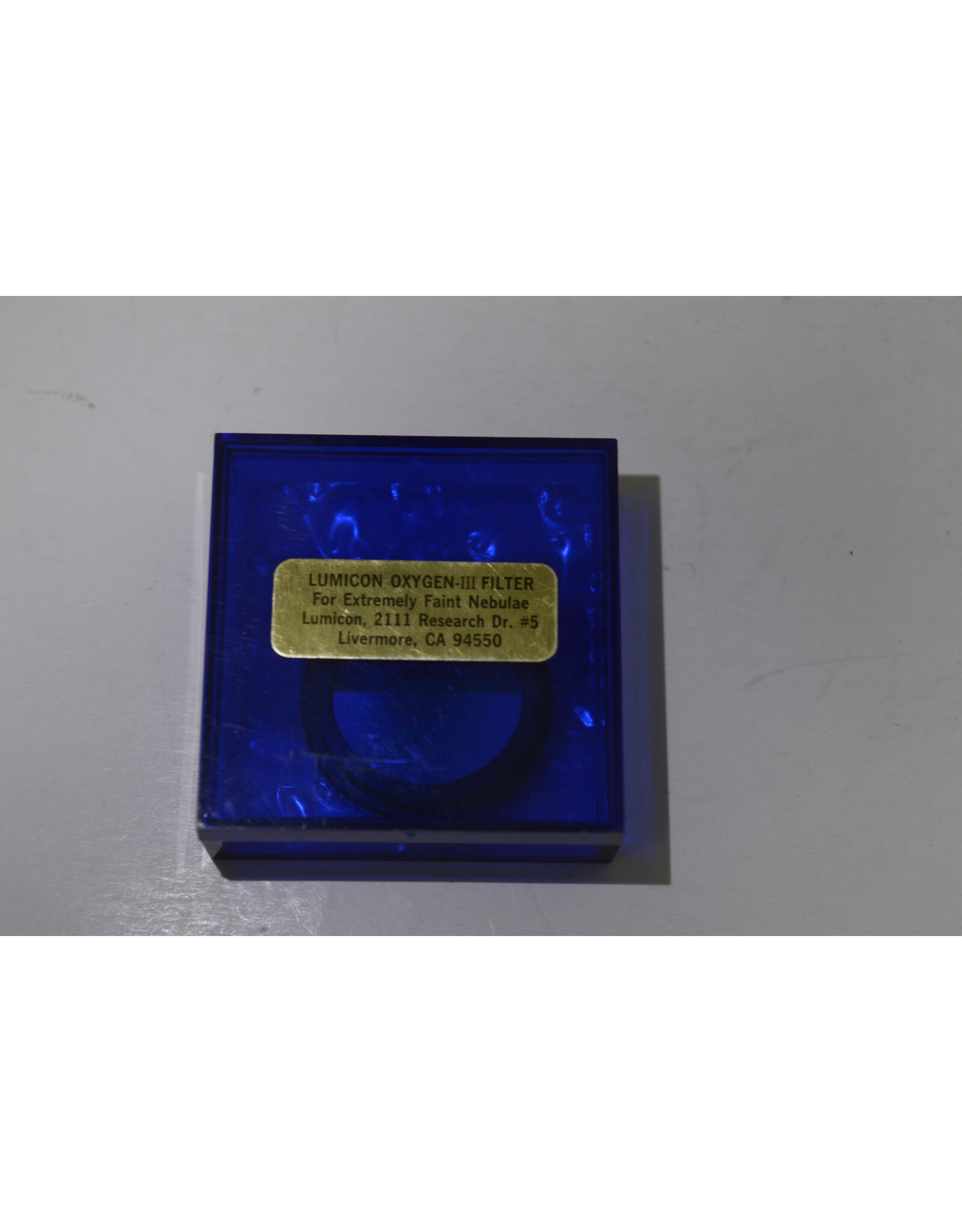 Lumicon Vintage Lumicon 1.25 OIII Oxygen III Light Pollution Nebula Filter (pre-owned)