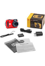 Kodak PIXPRO WPZ2 Digital Camera (Red)