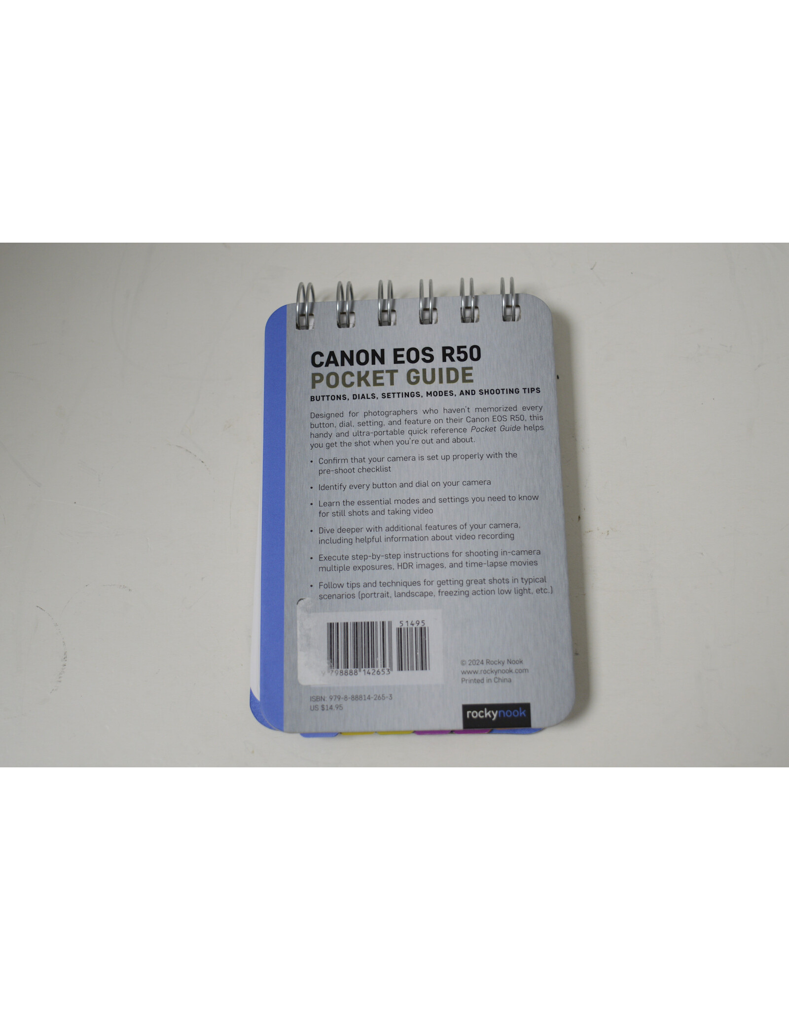 rockynook Canon EOS R50 Pocket Guide