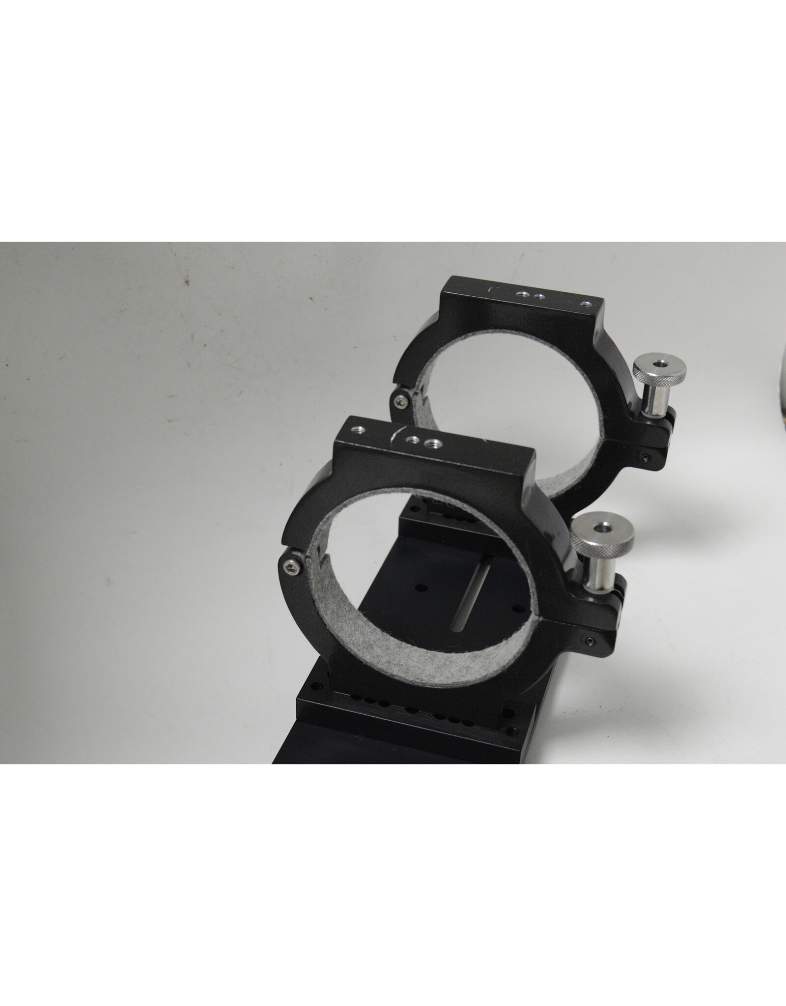 ADM 95mm Cradle Mounting Ring Set with ADM Universal  D Series 15" Dovetail Bar (pre-owned)