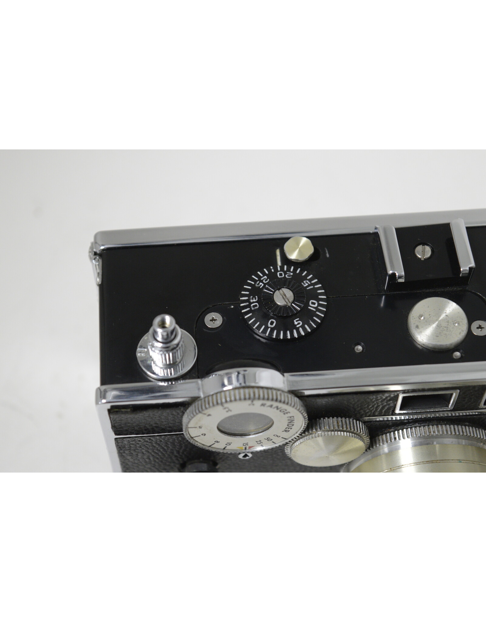 Argus Vintage Argus C-3 35mm Film Camera 50mm Coated Cintar Lens f/3.5 + Leather Case (Pre-owned)