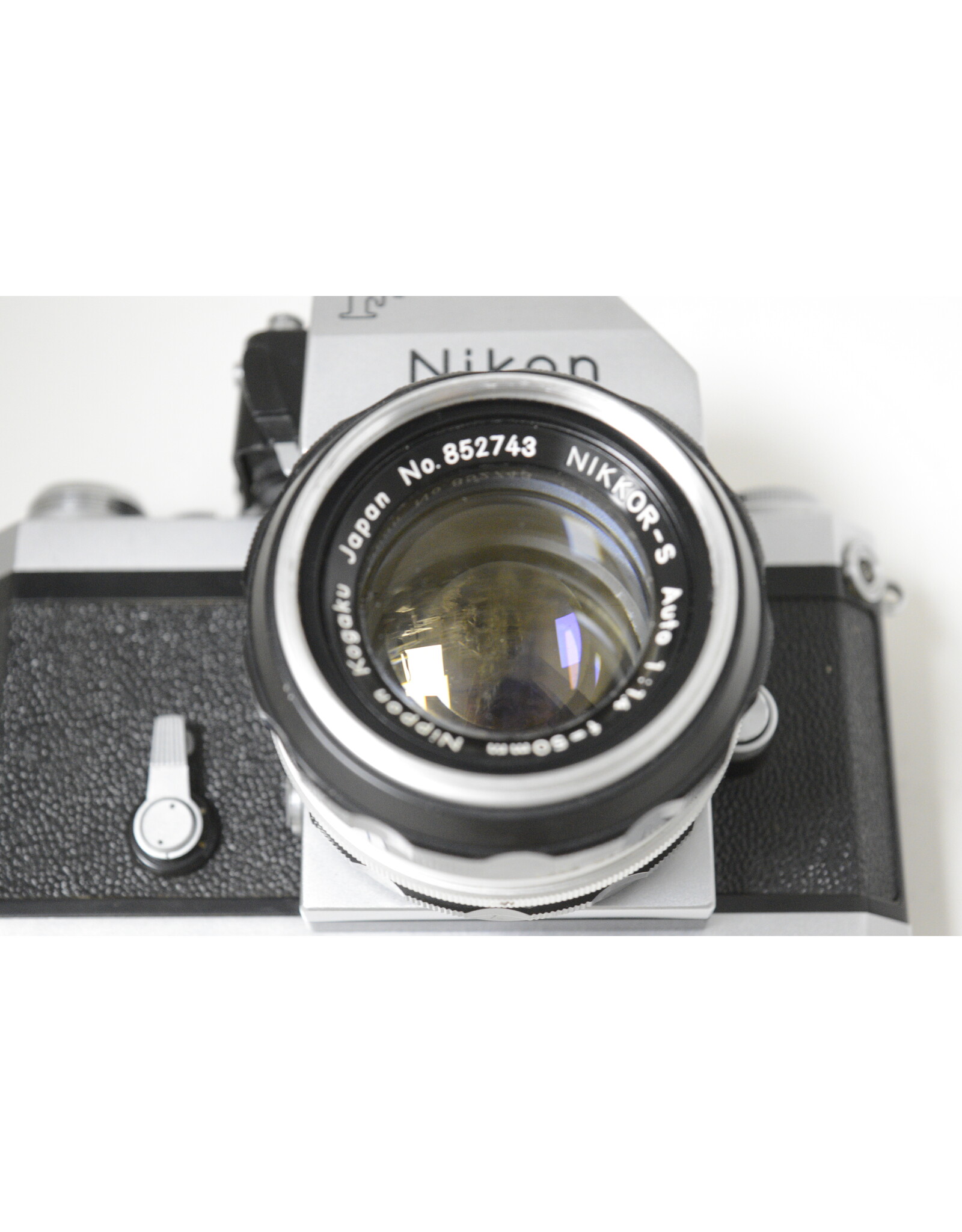 Nikon Nikon F Photomic FTN 35mm SLR Film Camera 50mm f/1.4 lens Meter Works  with Case (Pre-Owned) (see notes)