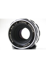 Nikon Nikkor-H Auto 50mm f/2 Non-AI lens (Pre-owned)