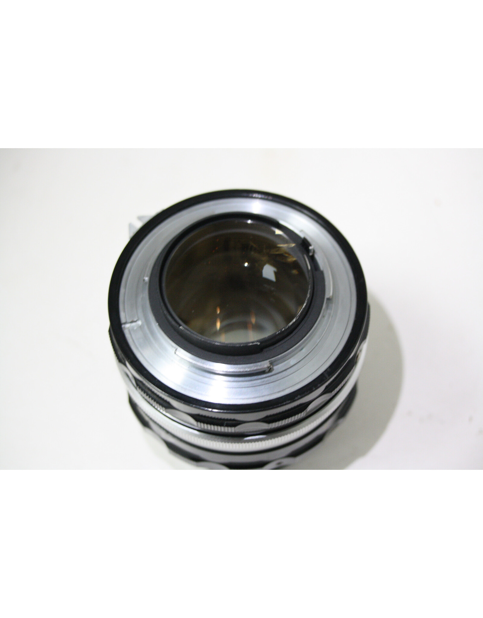 Nikon Nikkor-S Auto 50mm f/1.4 lens, with 52mm Unbranded Orange (85A) filter (Pre-owned)