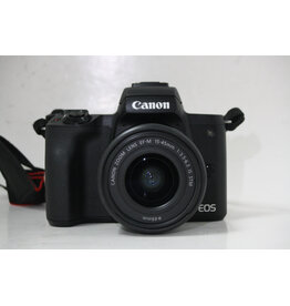Canon Canon EOS M50 with 15-45mm  f3.5-6.3 IS STM (Pre-owned- SEE DESCRIPTION)