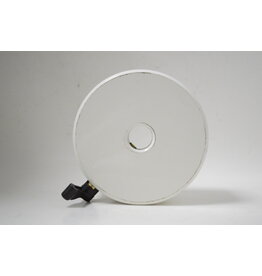 Counterweight (White) 15 lbs with  25mm Shaft Opening (Pre-owned)