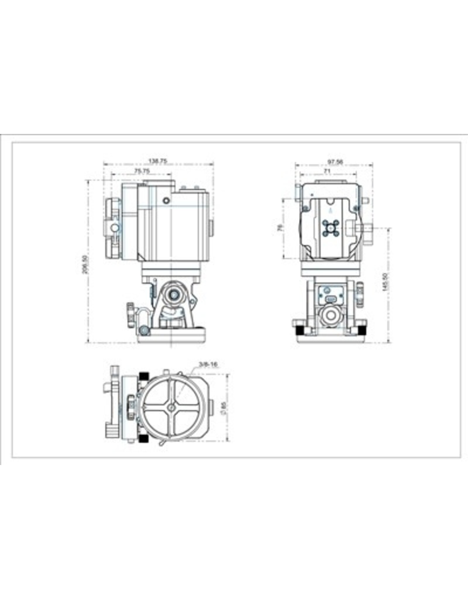 iOptron iOptron HAE16C compact SWG mount