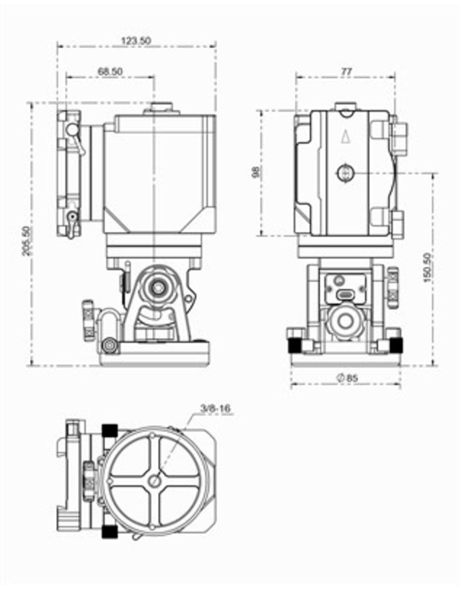 iOptron HAE18C AZ/EQ dual SWG