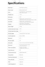 ZWO ZWO AM7 Harmonic Drive Equatorial Mount