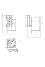 iOptron iOptron HAZ71 Alt-Azimuth Strain Wave Mount