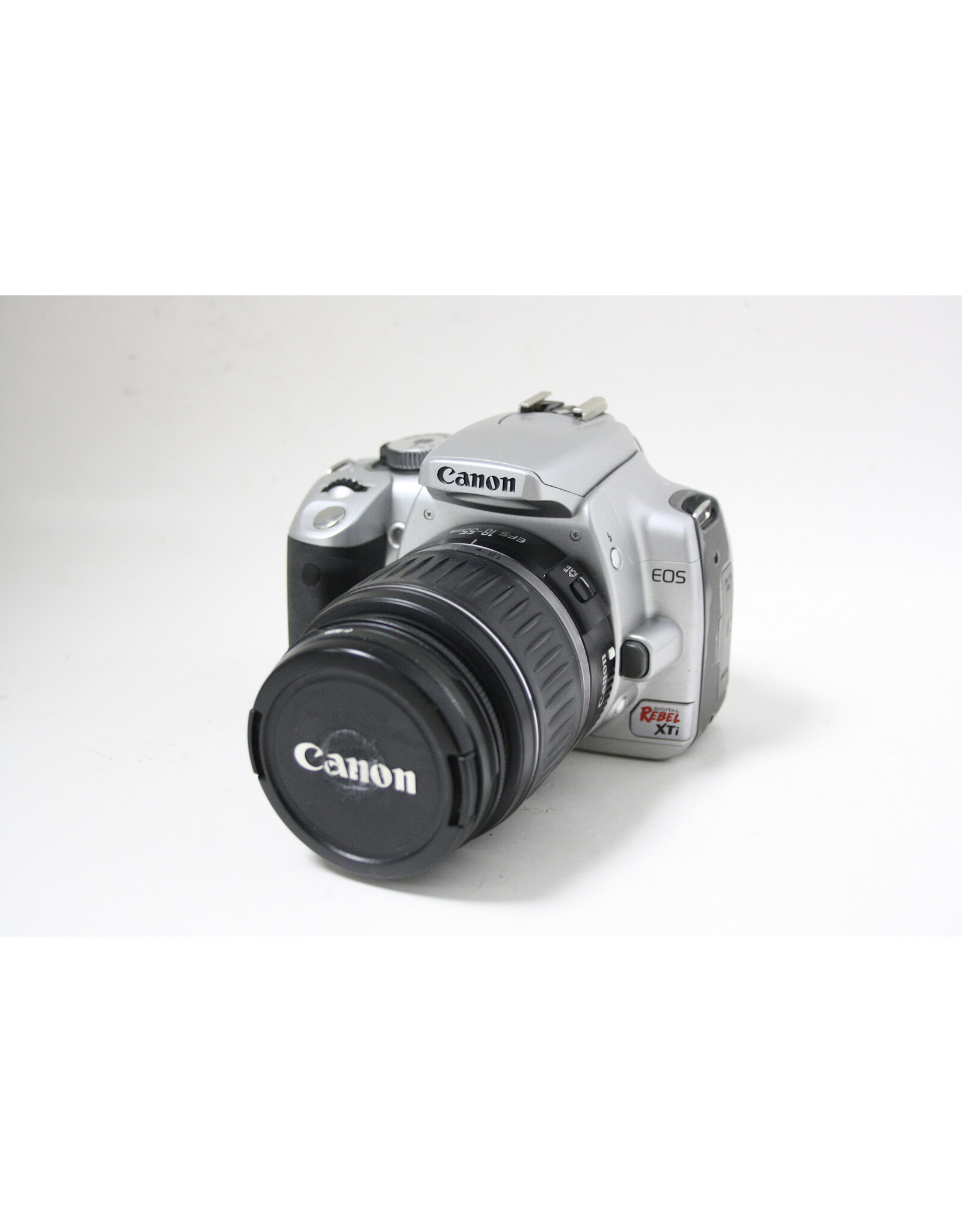 Canon Canon EOS Rebel XTI 10.1MP DSLR Camera EFS 18-55mm Lens Battery - Tested