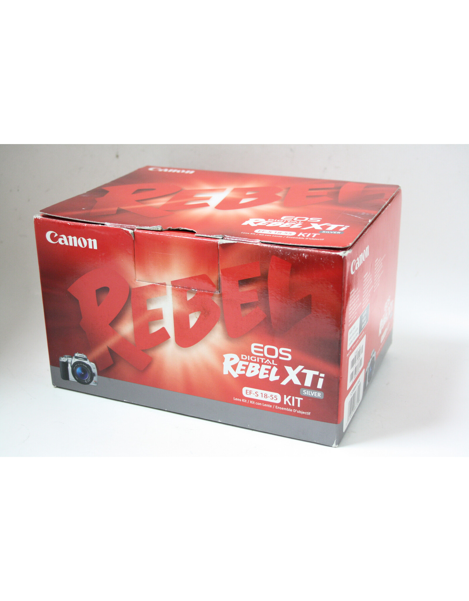 Canon Canon EOS Rebel XTI 10.1MP DSLR Camera EFS 18-55mm Lens Battery - Tested