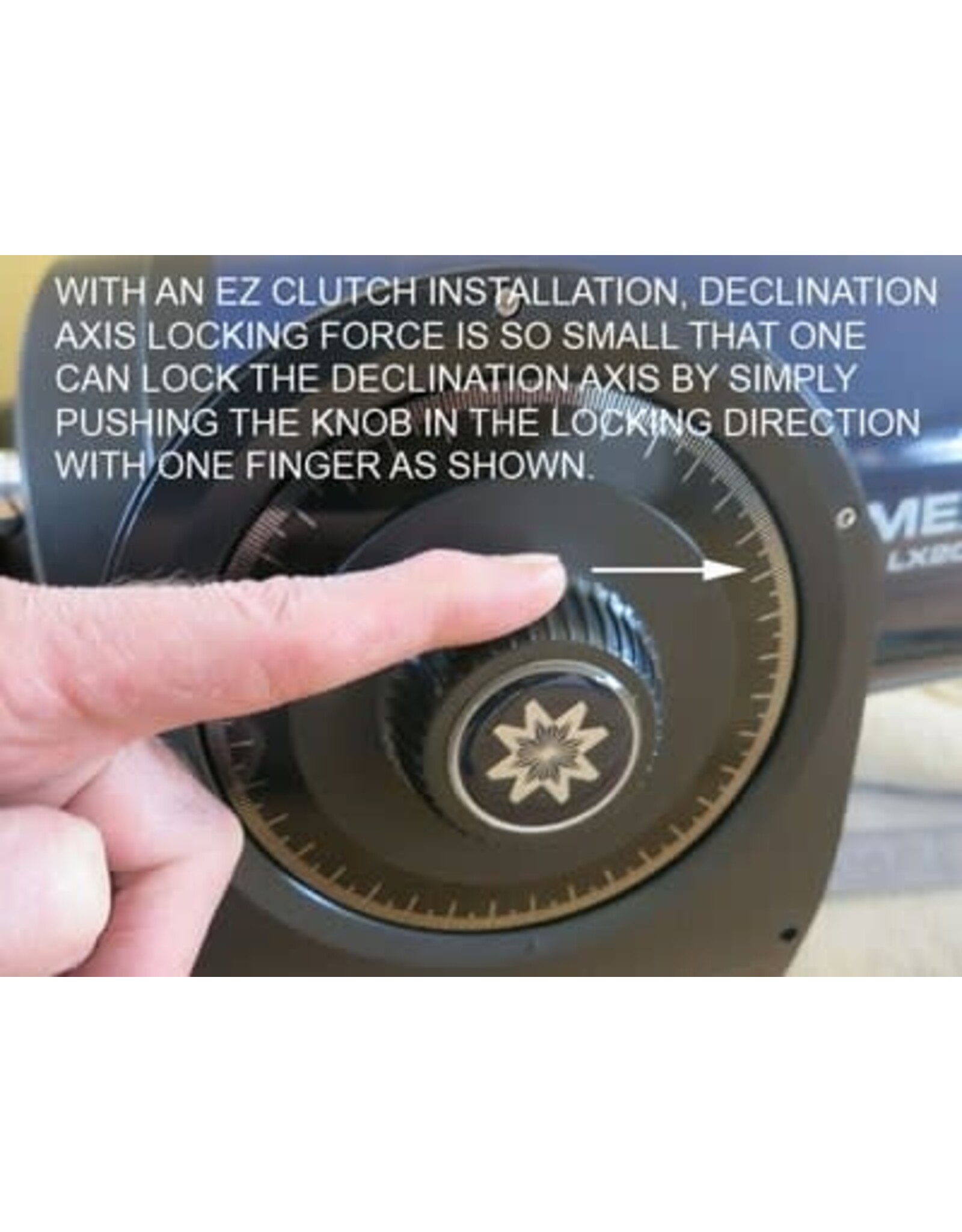 Peterson Engineering Peterson EZ Clutch LX600, LX200ACF, LX200R, the RCX400 and the 14″ LX200GPS Scopes