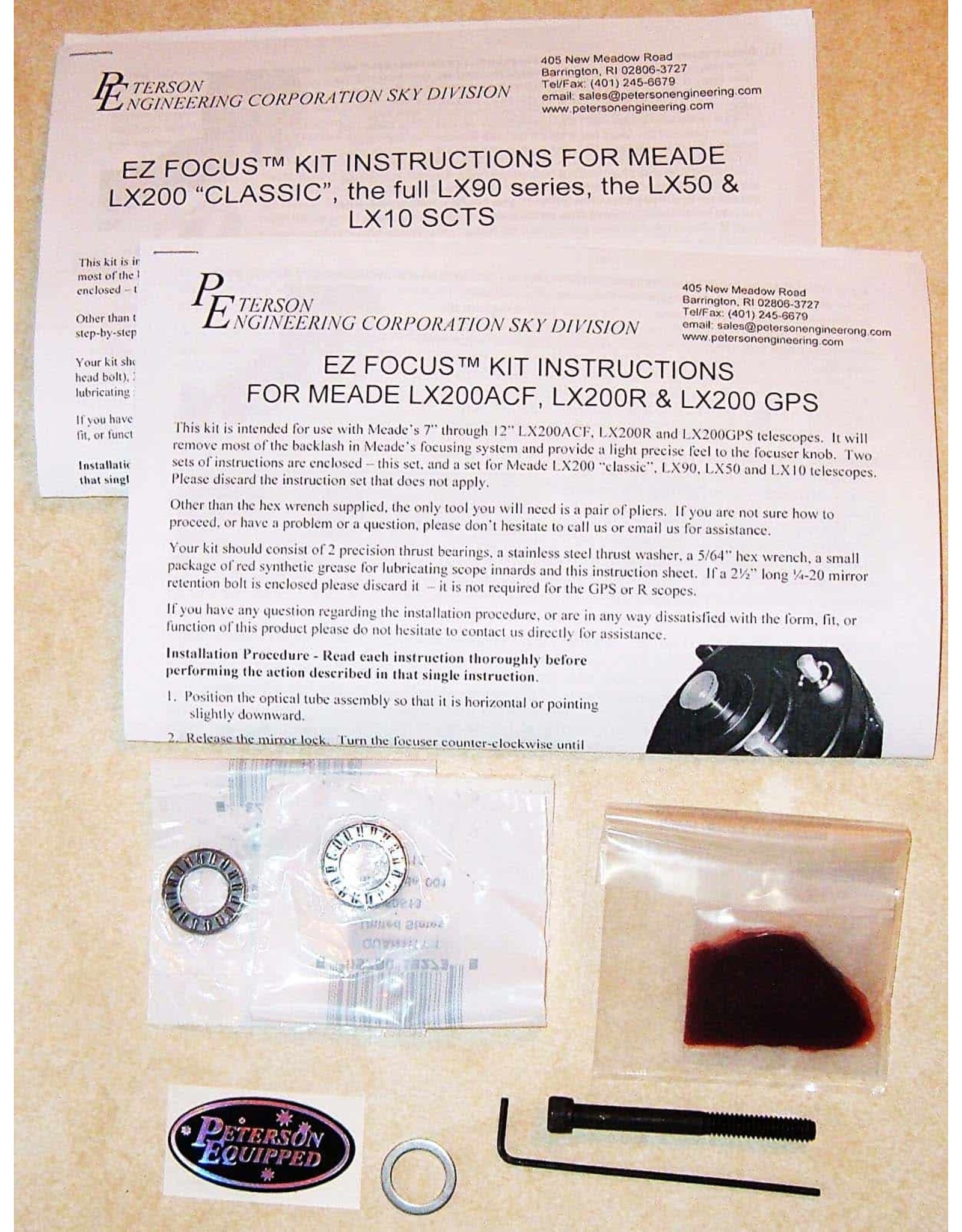 Peterson Engineering EZ Focus