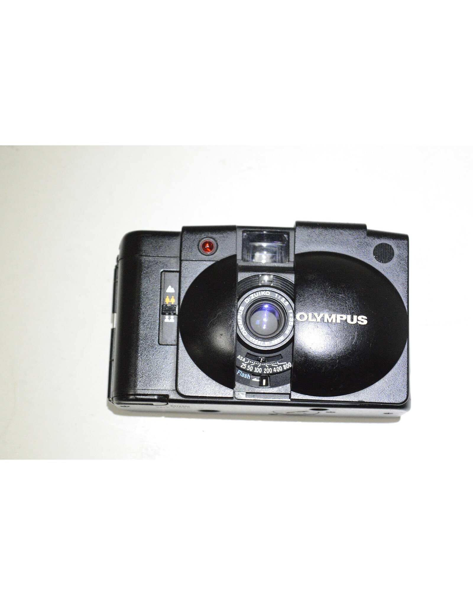 Olympus XA2 Black Point & Shoot Rangefinder 35mm Film Camera TESTED WORKS!