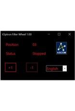 iOptron iOptron iEFW-18, 9-Position Electronic Filter Wheel for 1.25" or 31mm Filters